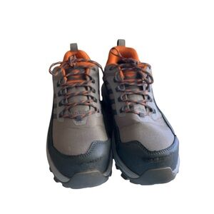 Merrell Men’s Black work shoes Shoes with Orange Accents